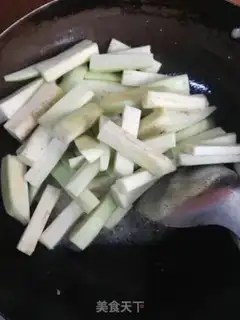 Make Meat and eggplant step 0