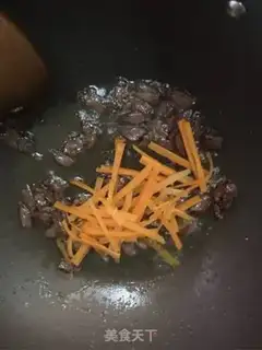 Make Black pepper beef pasta step 7