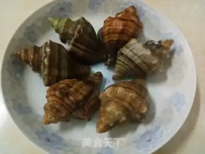 Make White burning conch step 0