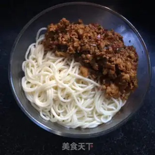 Make Soy sauce and noodles step 5