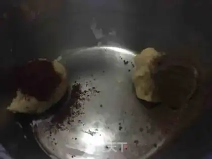 Make Cat claw cookies step 7