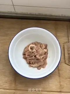 Make Three pieces of meat step 1