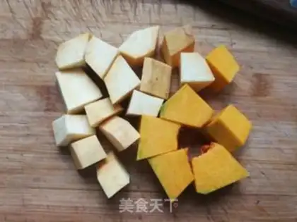 Make Potato pumpkin oatmeal step 2