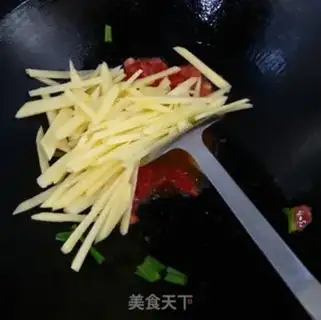 Make Potato egg soup step 1