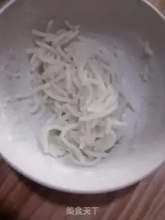Make Red soup makes its own rice powder step 1