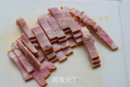Make Bacon noodles step 2