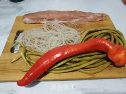 Make Sour-beans toast step 0