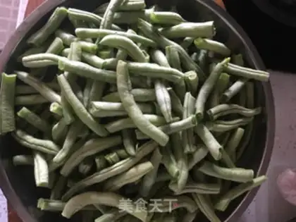 Make The dry beans step 1