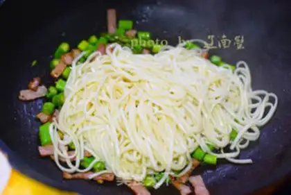 Make Bacon noodles step 6