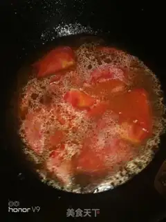 Make Maroon tofu soup step 4