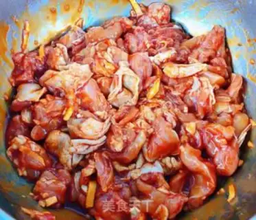 Make A chicken leg fork step 5