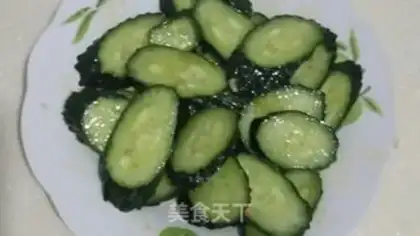 Make Garlic cucumber step 5