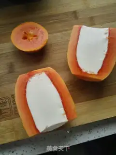 Make Cucumber milk freeze step 4