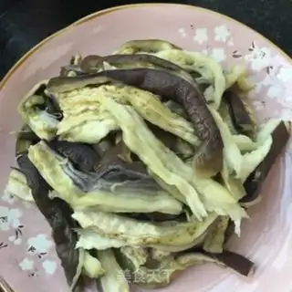 Make Garlic hand tore eggplant step 2