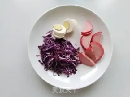 Make Blue egg broccoli step 5
