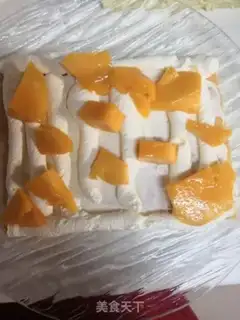 Make Mango Cake step 12