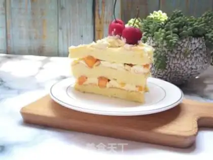 Make Mango Cake step 14