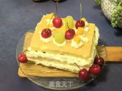 Make Mango Cake step 16