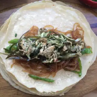 Make Vegetable burrito step 5