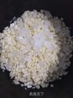 Make Apple coconut pie step 1