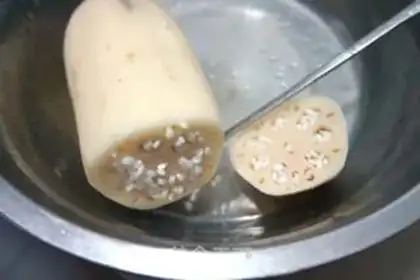 Make Red sugar rice step 3