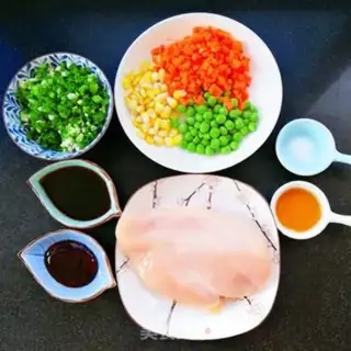 Make Vegetable chicken pancakes step 0