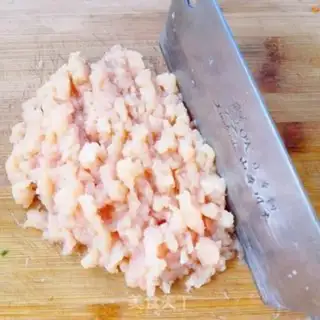 Make Vegetable chicken pancakes step 1