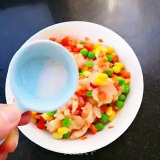 Make Vegetable chicken pancakes step 5
