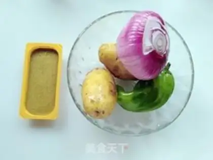 Make Curry potatoes step 0