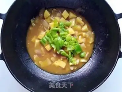 Make Curry potatoes step 8