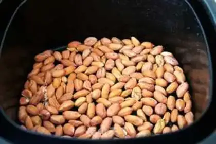Make Plumbing peanut rice step 3