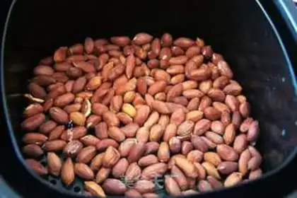 Make Plumbing peanut rice step 5