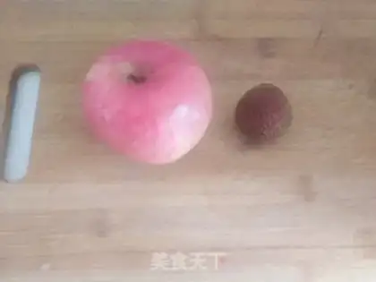 Make Seven petals of a fruit plate step 0