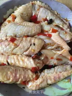 Make Spicy steamed chicken wings step 2