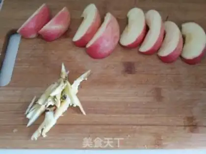 Make Seven petals of a fruit plate step 3