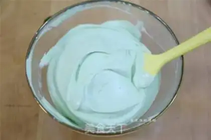 Make Black rice with tea mousse cake step 11