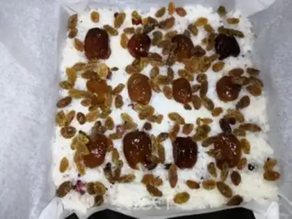 Make SWEET Q-BALL RICE CAKE step 8