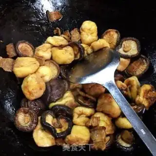 Make Tofu with mushrooms step 4