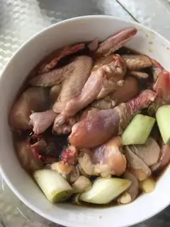 Make Steam chicken step 1