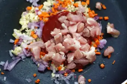 Make French lasagna step 1