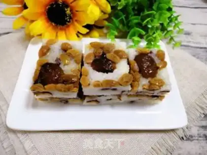 Make SWEET Q-BALL RICE CAKE step 13