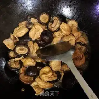 Make Tofu with mushrooms step 7