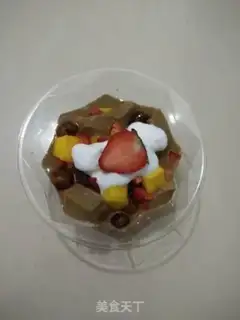 Make Black Sugar Pearl Fruit step 11