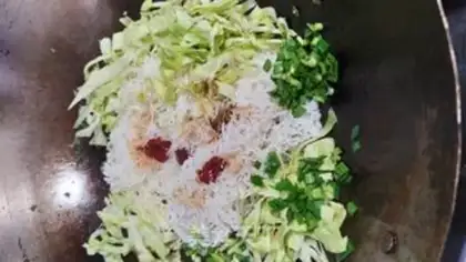 Make Squid rice powder step 5