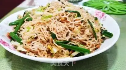 Make Squid rice powder step 7