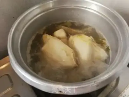 Make Coconut chicken soup step 4