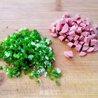 Make Gold fried rice step 1