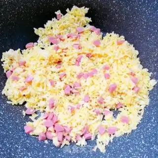 Make Gold fried rice step 6