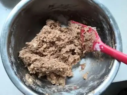 Make Chocolate cashew cookies step 13