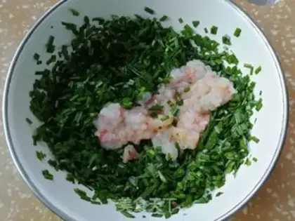 Make Shrimp egg dumplings step 4
